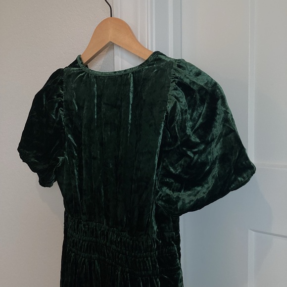 NWOT The Somerset Velvet Maxi Dress Anthropologie - Picture 9 of 14